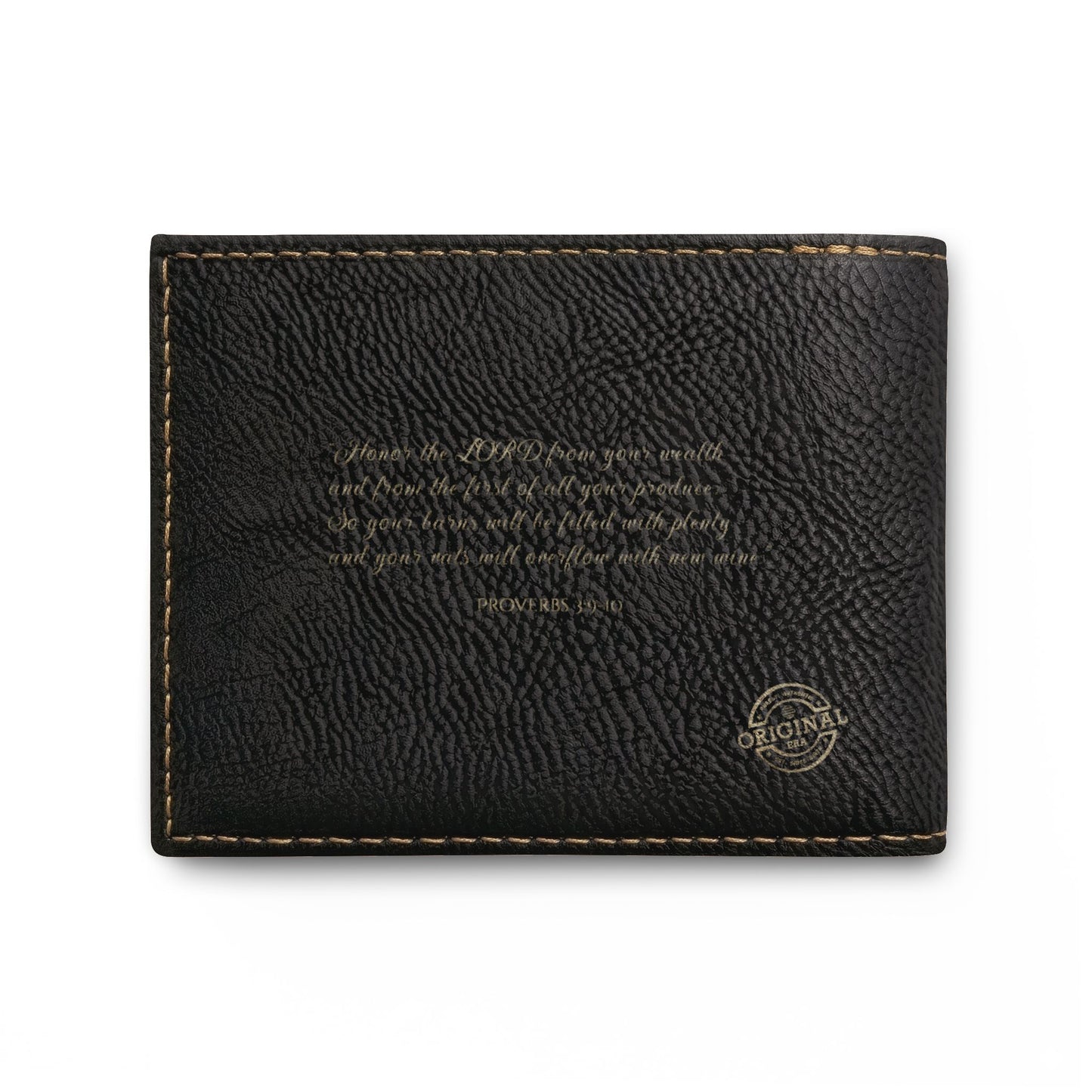 Covered Wagon Silhouette Bi-Fold Wallet