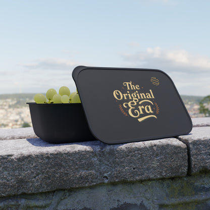 Bento Box — "The Original Era" Reusable PLA Lunchbox with Band & Utensils