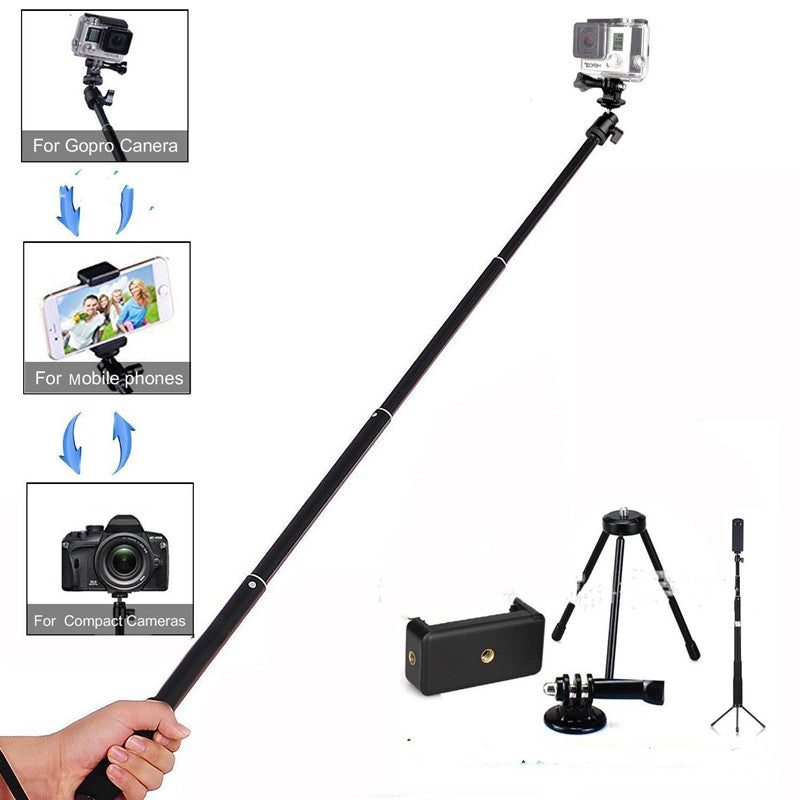 Smatree Selfie Stick with Tripod Adapter for Camera