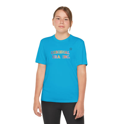 Youth Competitor Tee — "Original Era Inc." Kids' Christian Scripture T-Shirt (Matthew 5:9)