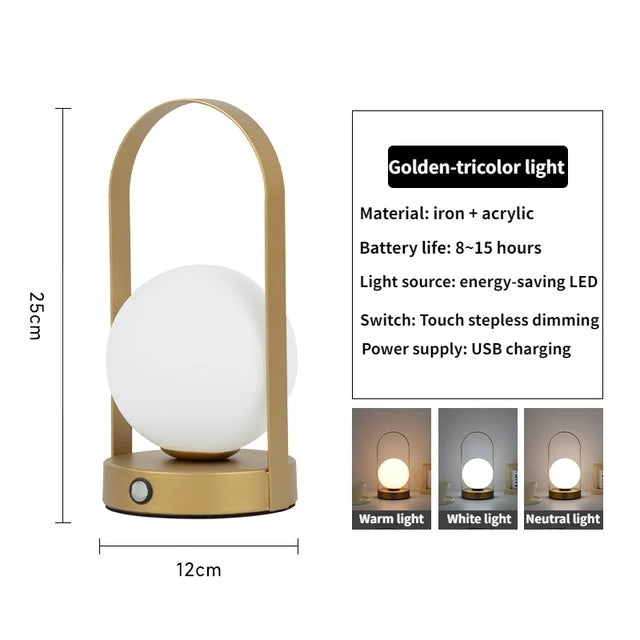 Adjustable USB Metal Lantern