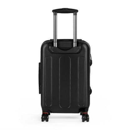 Classic Black Carry-On Suitcase – Lightweight Hardshell Travel Luggage with Spinner Wheels