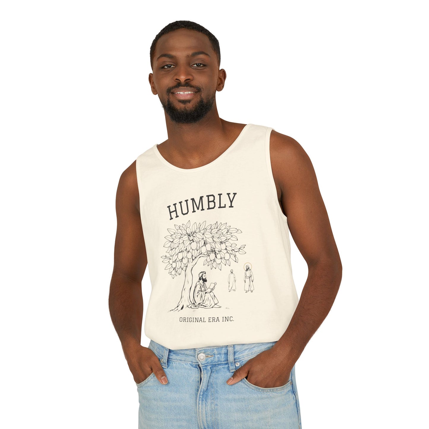 Seen Under A Tree Tank Top — Graphic Tank