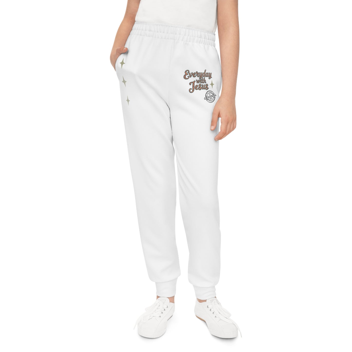 Youth Joggers — 'Everyday With Jesus' Kids Jogger Pants