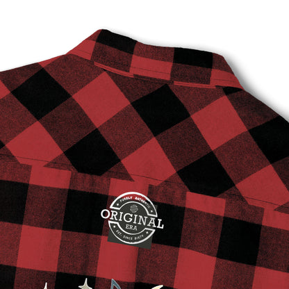 Midnight Breakfast Plaid Flannel Shirt