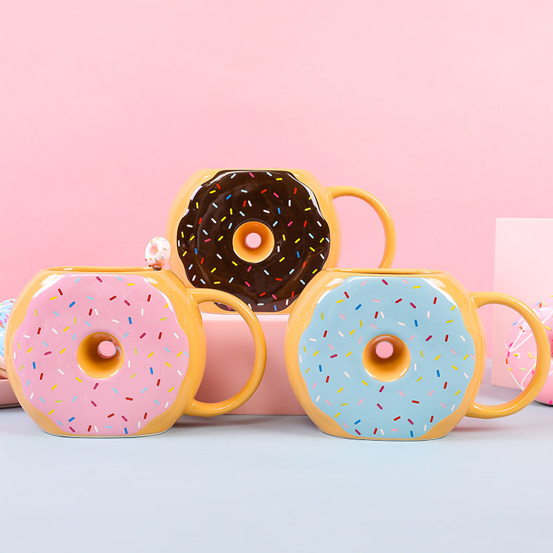 Whimsy Donut Ceramic Mug