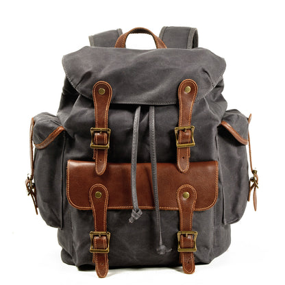 Cowboy Backpack Canvas Bag for Travel and Dining
