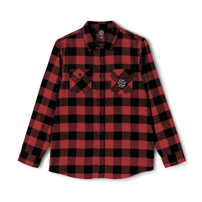 Original Era Plaid Flannel Shirt — Vintage Logo Back