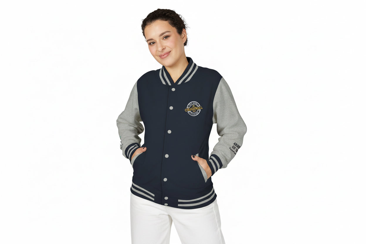 Letterman Jacket — 'Original' Retro Logo Varsity Jacket