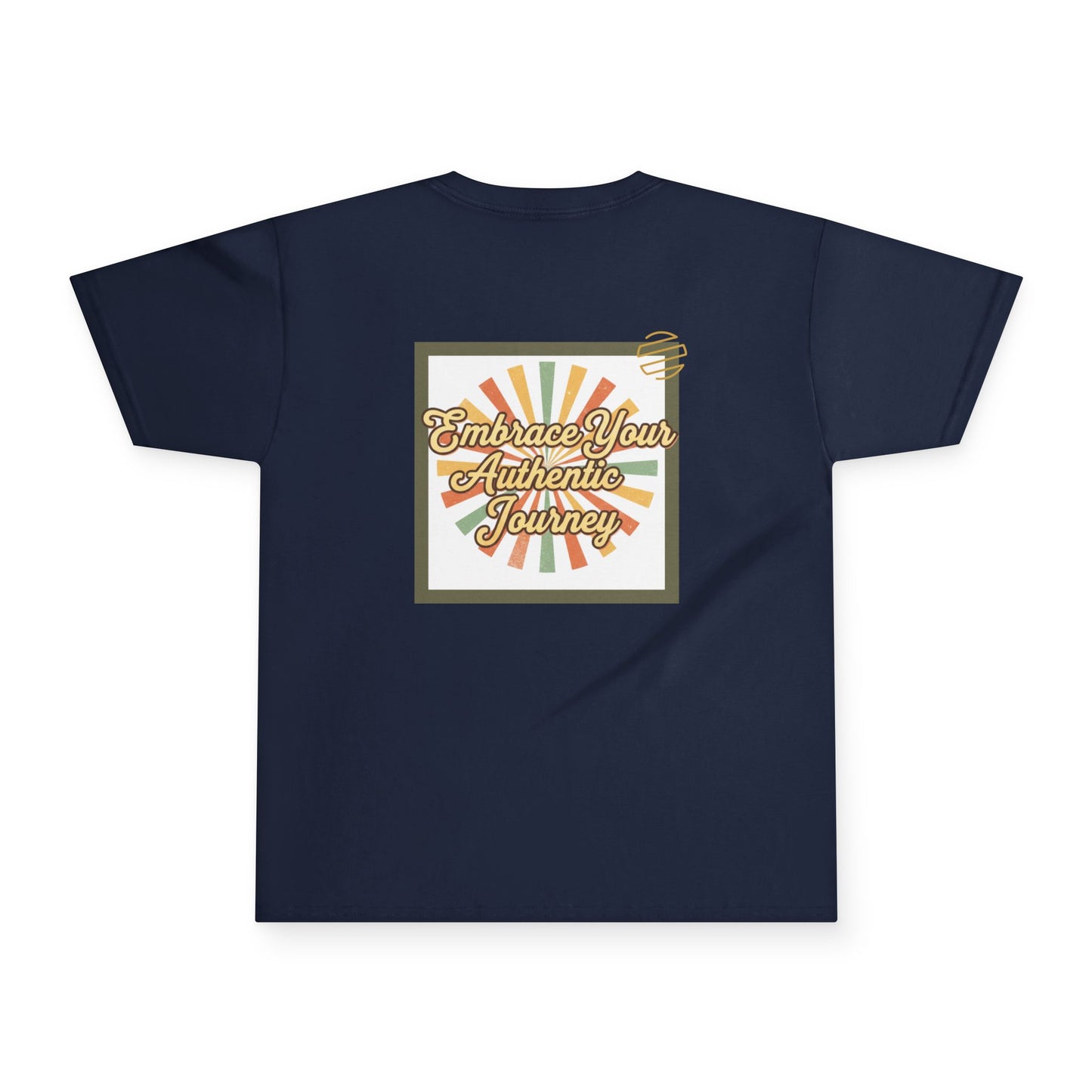 Youth Tee — "Embrace Your Authentic Journey" Retro Graphic