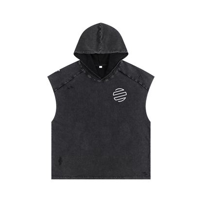 Original Era Classic Snow Washed Boxy Hooded Tank Top