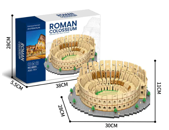 Circular Theater Buildings Building Blocks