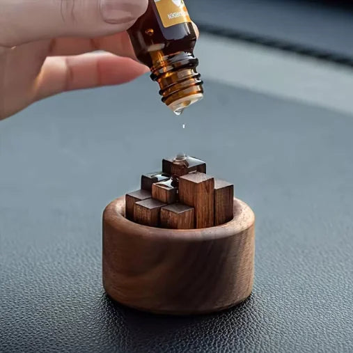 Black Walnut Firewood-Style Aroma Diffuser