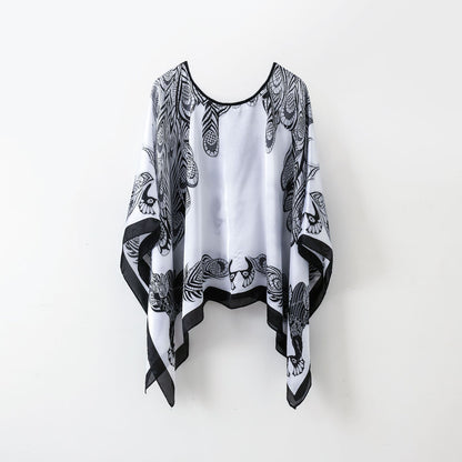 Pullover Shawl Cover-up Scarf