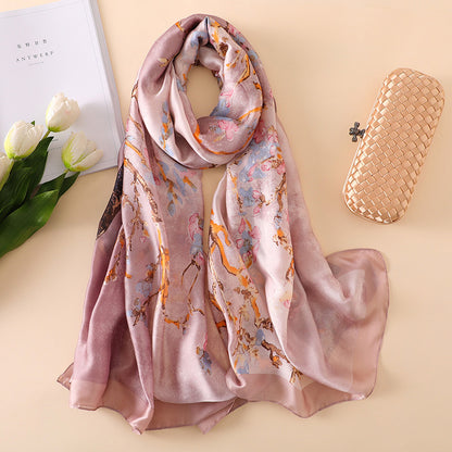 Chic Beach Silk Shawl