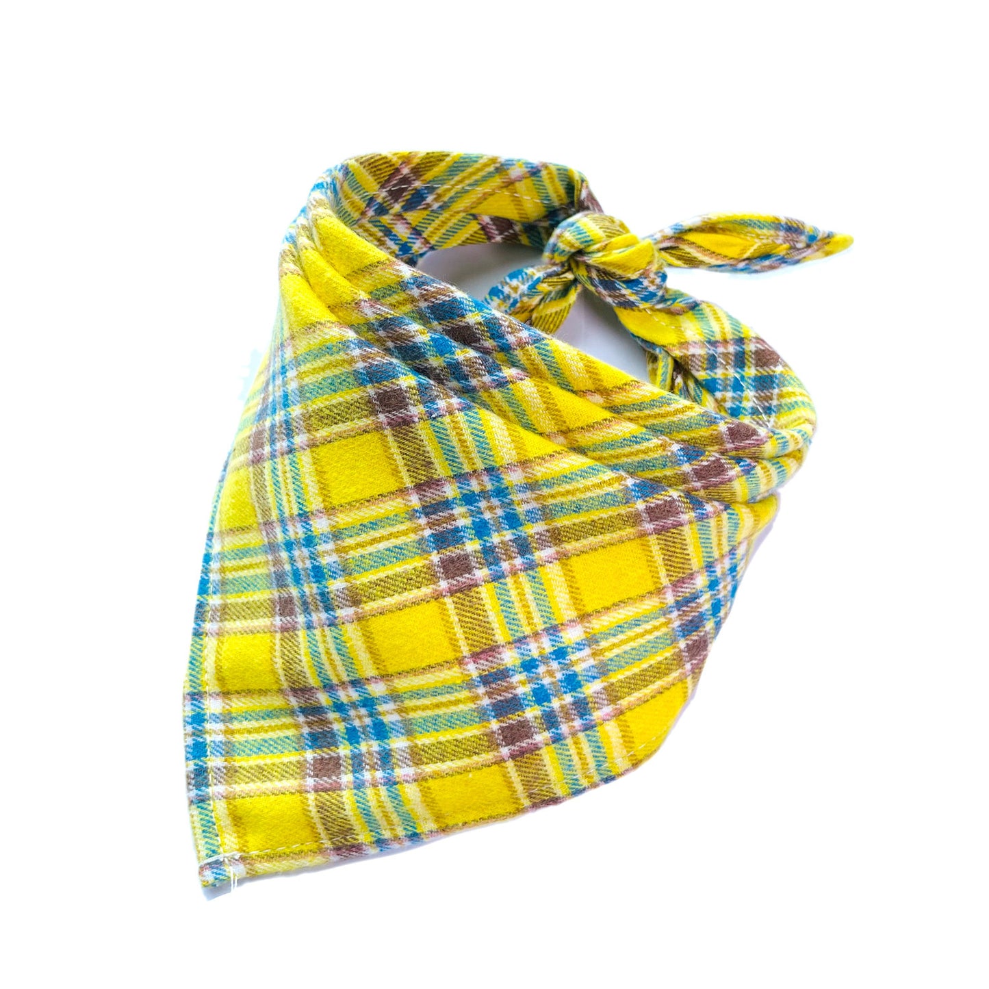 Scottish Plaid Large Baby Bib