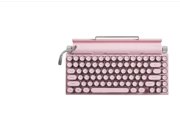 Retro Typewriter Mechanical Keyboard (Wired/Wireless)