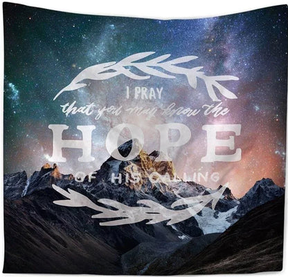 Elegant Fabric Wall Tapestry