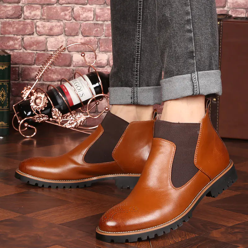 Men's Brock Leather Martin Boots