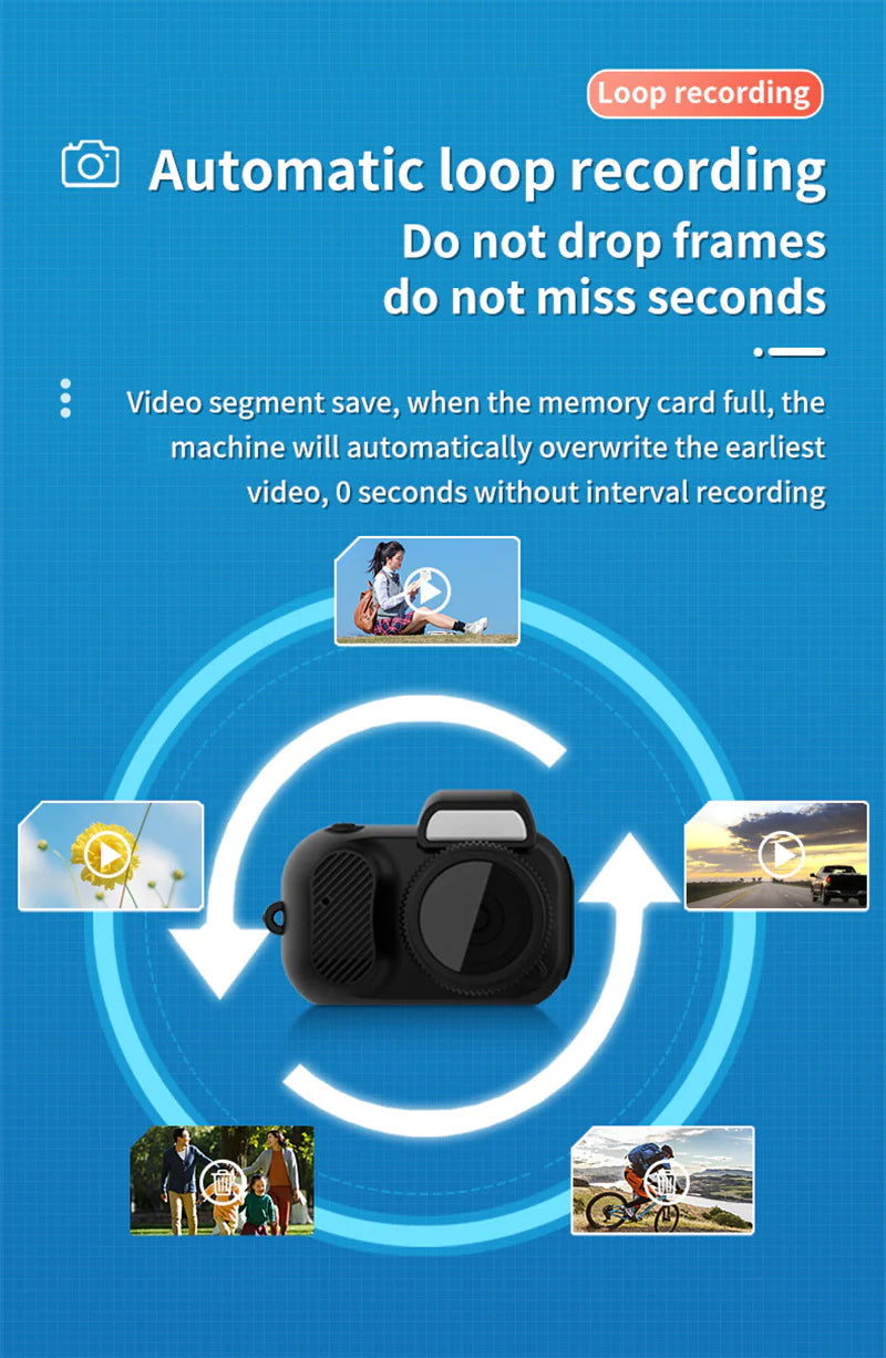 Pocket Pro HD 1080p Mini Camera - Ideal for Every Occasion