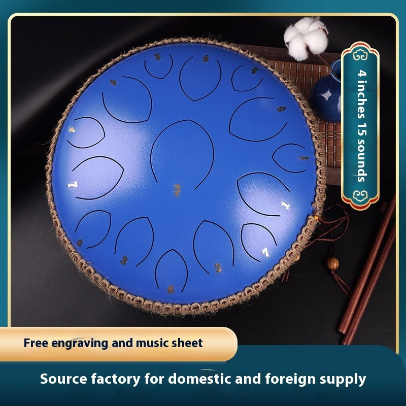 14" 15-Tone Hollow Drum Percussion