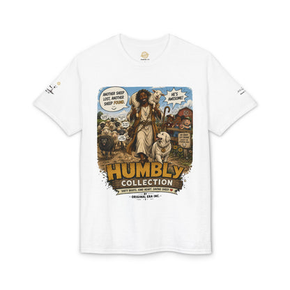 Lost & Found Sheep Graphic T-Shirt — “God Has My Back” Humble Collection