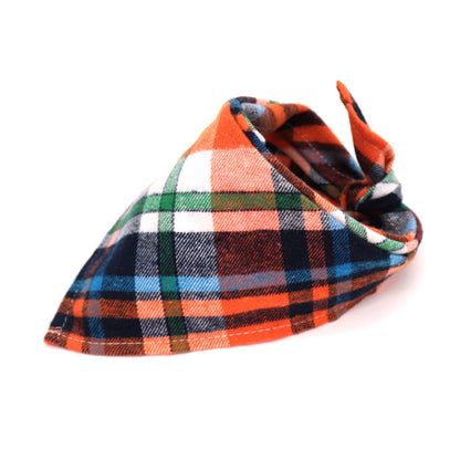 Scottish Plaid Large Baby Bib
