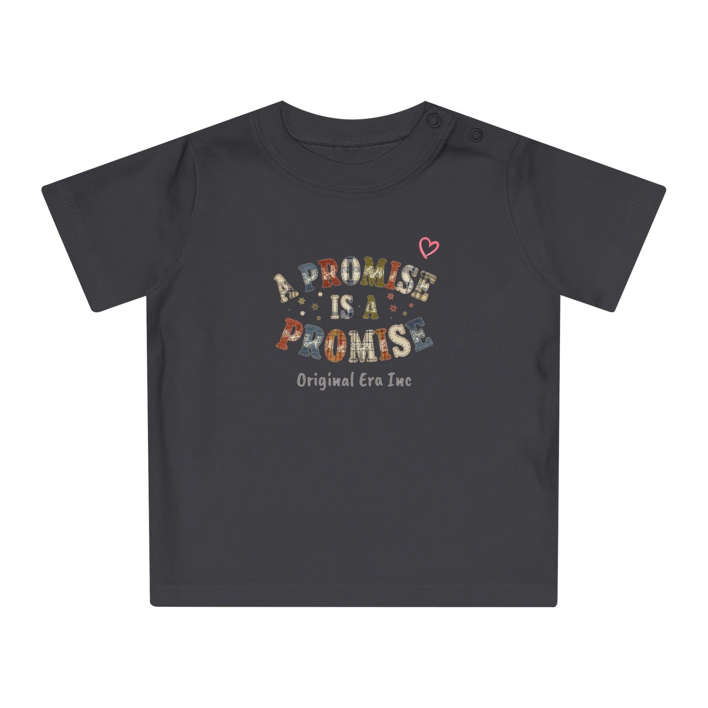 Baby T-Shirt — "A Promise Is A Promise" Vintage Logo Infant Tee