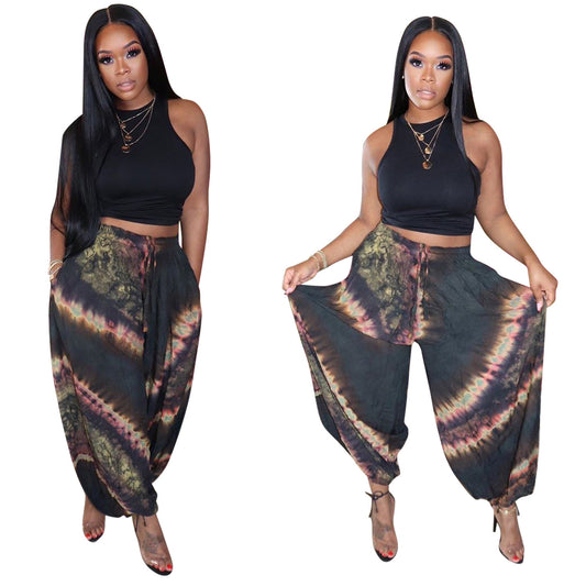 Women's Lantern Harem Pants