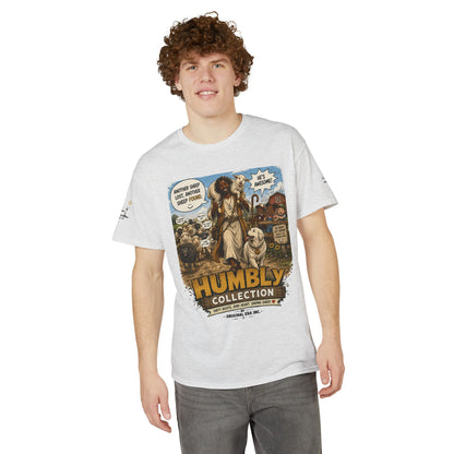 Lost & Found Sheep Graphic T-Shirt — “God Has My Back” Humble Collection