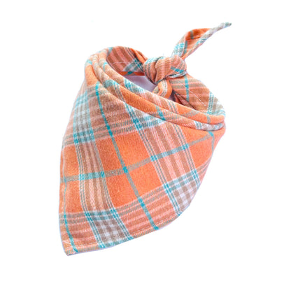 Scottish Plaid Large Baby Bib