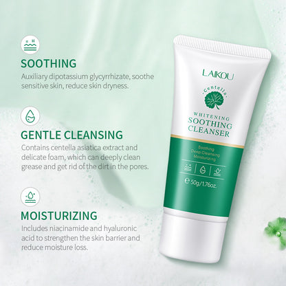 Centella Asiatica Facial Cleanser 50g for Pores