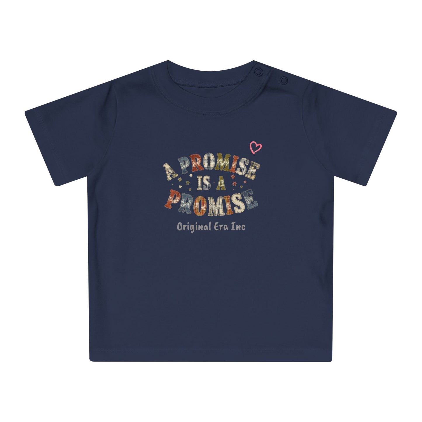 Baby T-Shirt — "A Promise Is A Promise" Vintage Logo Infant Tee