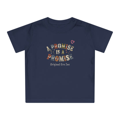 Baby T-Shirt — "A Promise Is A Promise" Vintage Logo Infant Tee