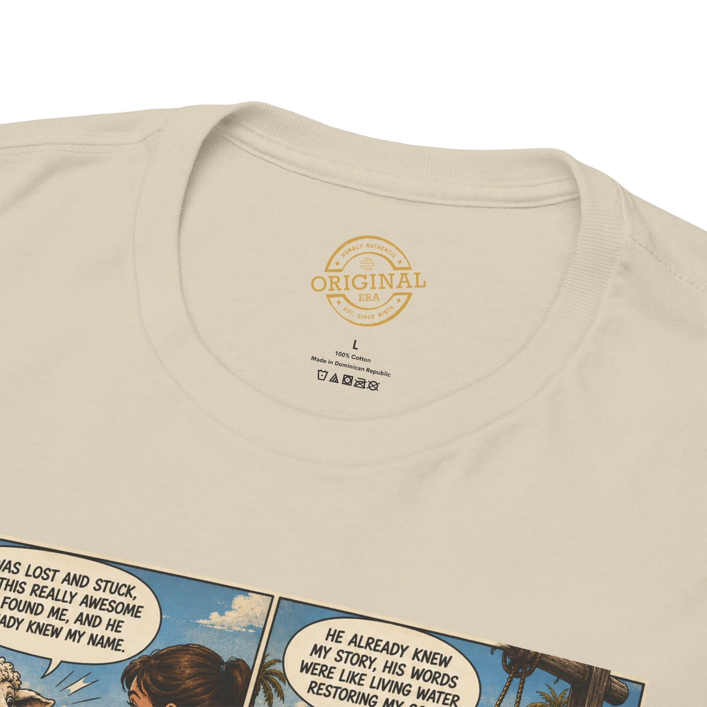 Humbly Comic Interview Panel Tee — Humbly Graphic T-Shirt