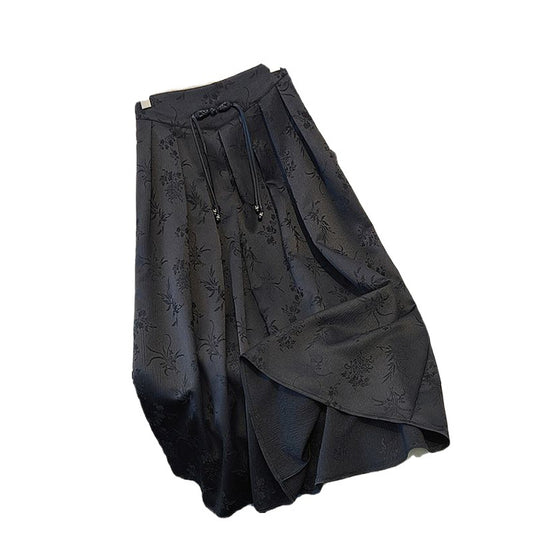 Black Midi Skirt