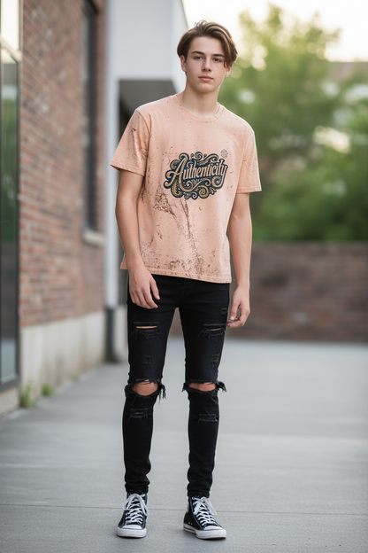 Youth 'Authenticity' Vintage Graphic T-Shirt — Original Era Retro Tee