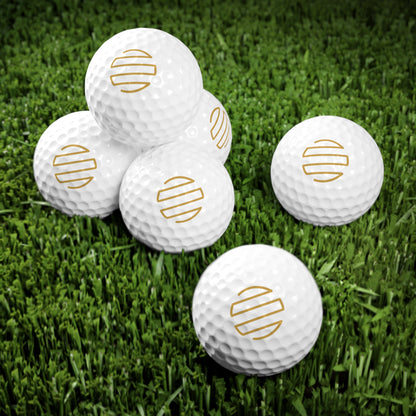 Original Era Gold Golf Balls, 6pcs