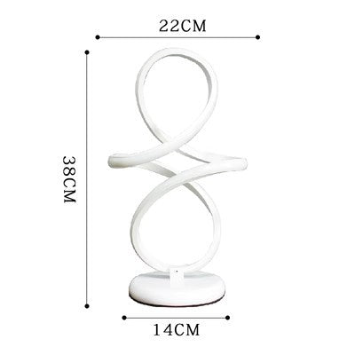 Nordic Luxe Remote Table Lamp