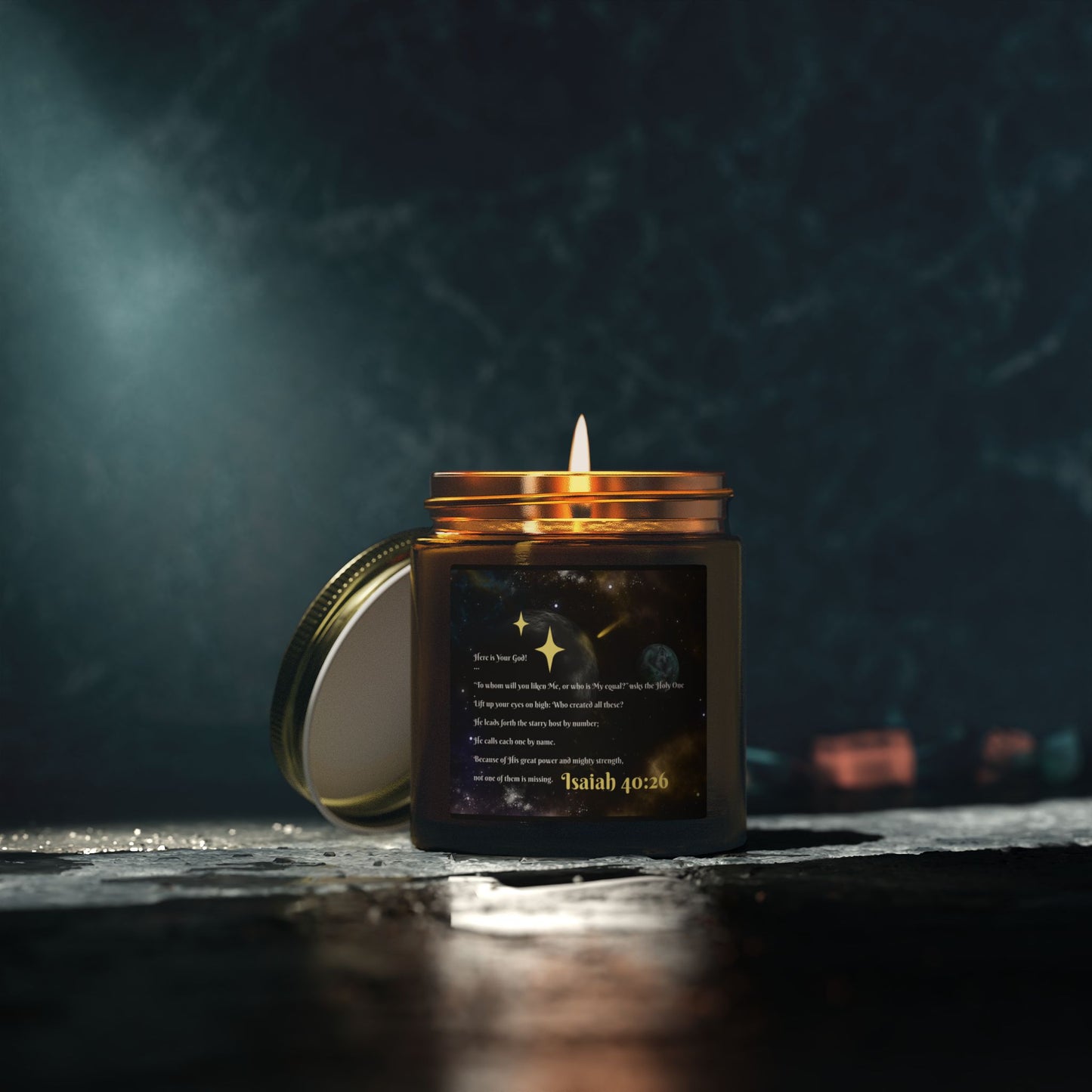 Isaiah 40:26 Scented Candle (4oz & 9oz)