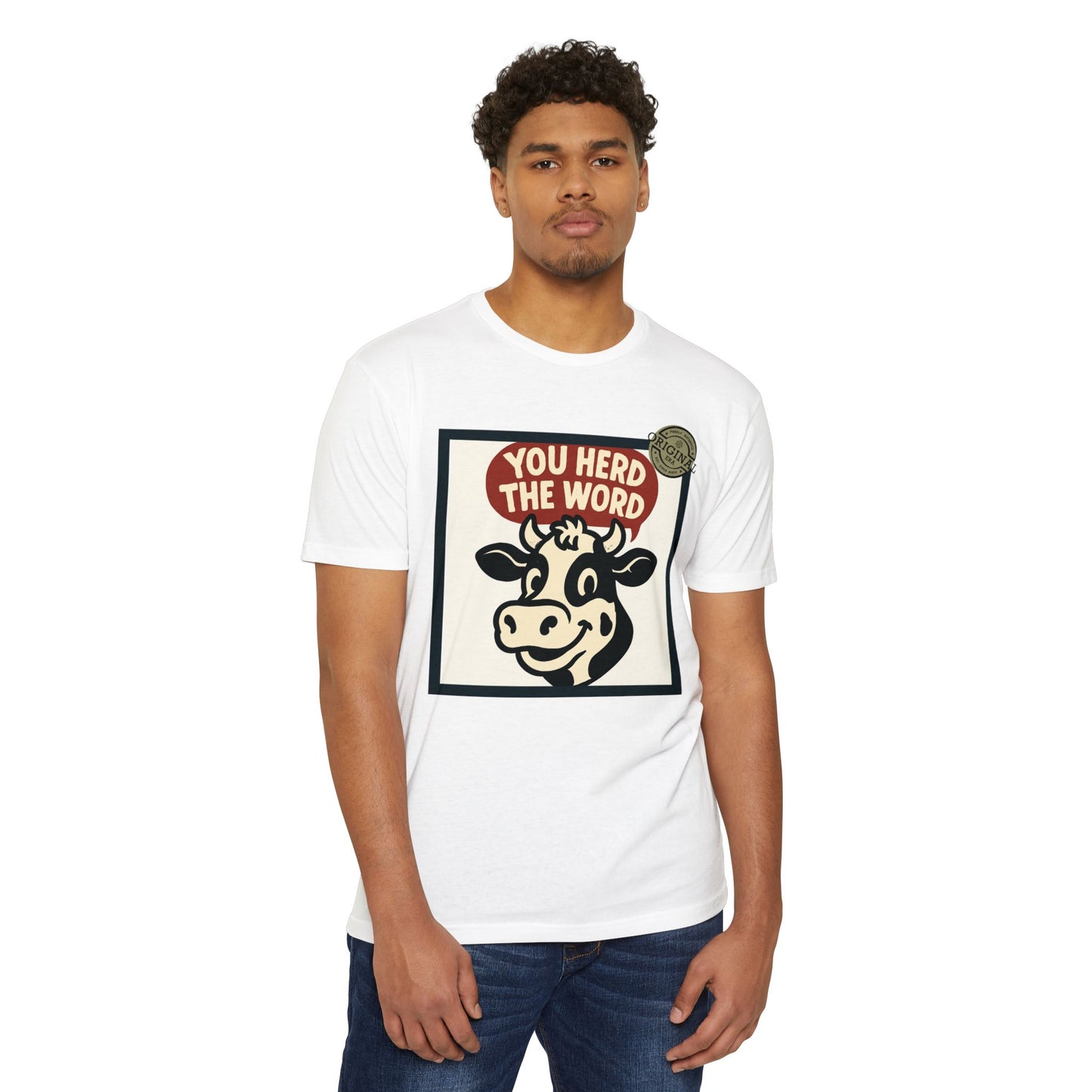 Faith Over Fear Vintage Cow T-Shirt