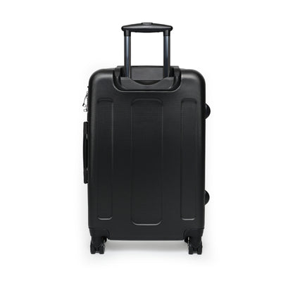 Classic Black Carry-On Suitcase – Lightweight Hardshell Travel Luggage with Spinner Wheels