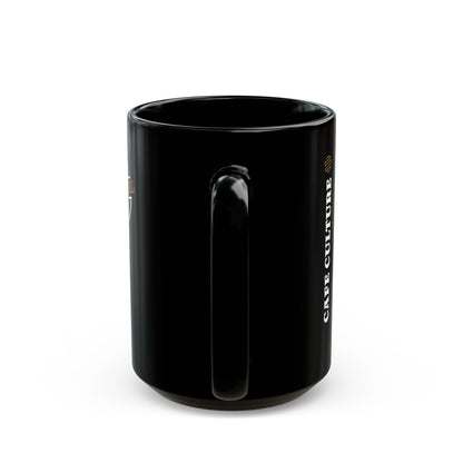 Stylish Black Art Love Coffee Mug