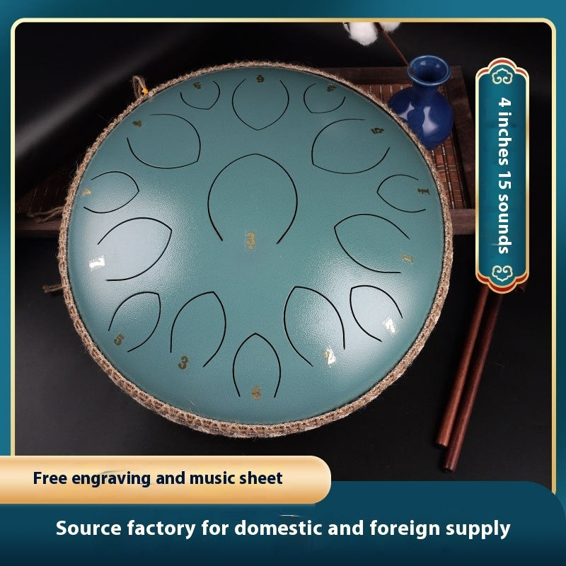 14" 15-Tone Hollow Drum Percussion
