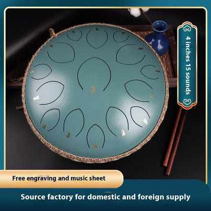 14" 15-Tone Hollow Drum Percussion