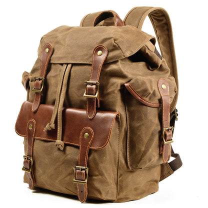 Cowboy Backpack Canvas Bag for Travel and Dining