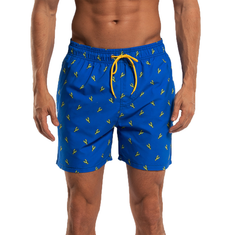 Men's Quick-Drying Mesh Lined Beach Surf Shorts