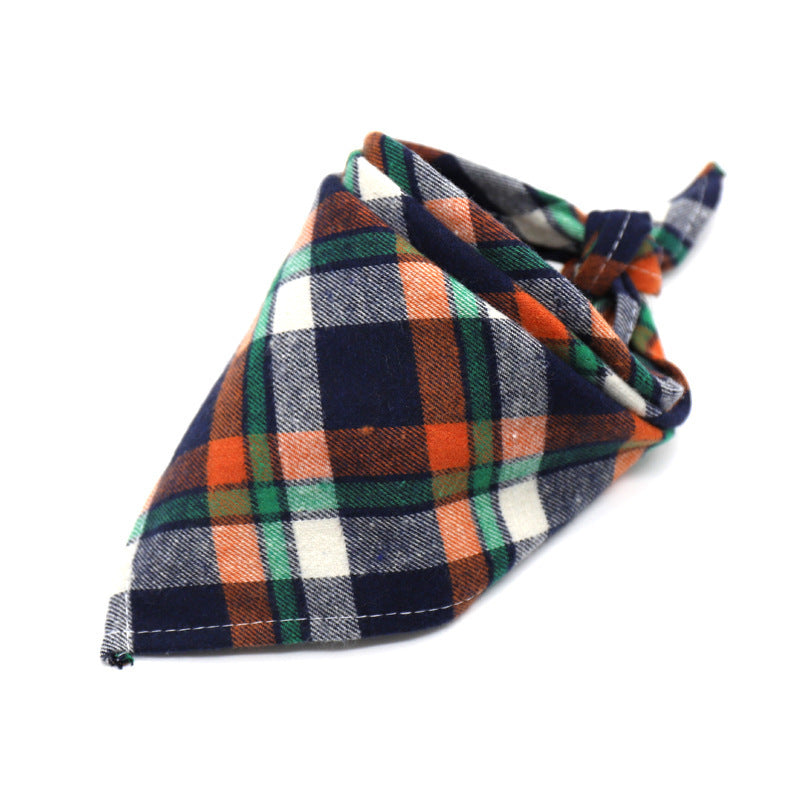 Scottish Plaid Large Baby Bib