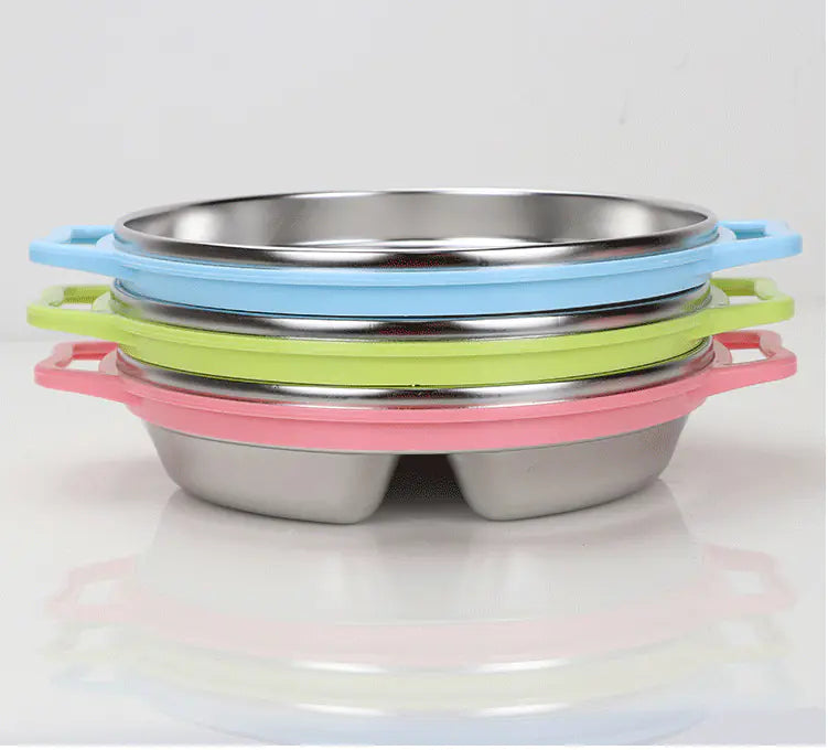 Stainless Steel Kids Plate