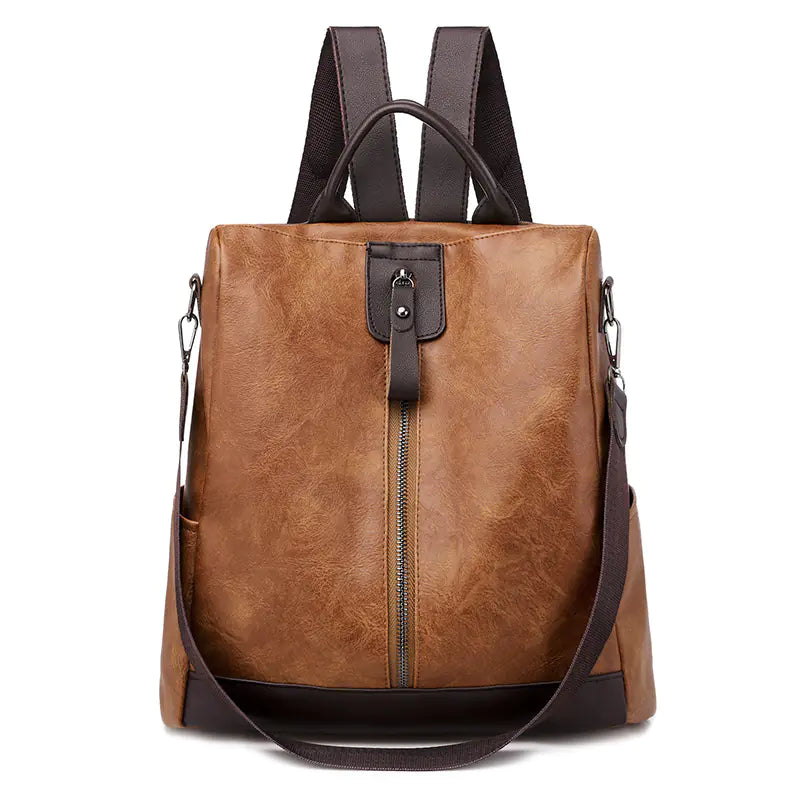 Women's Large Capacity Anti-Theft Backpack (PU Leather)